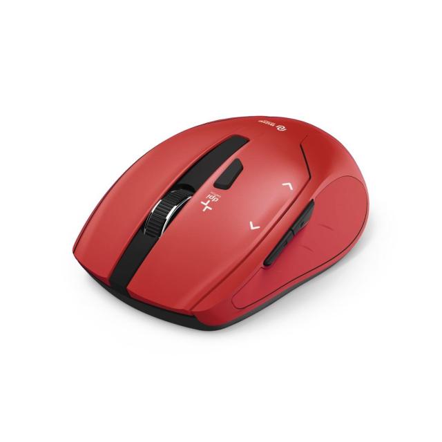 HAMA Milano, Wireless 2400dpi, 2.4GHz RF, Червен