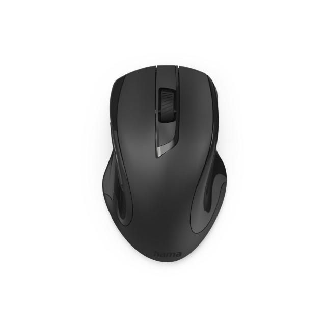 Мишка HAMA MW-800, Wireless, 600-3200 dpi, 7 бутона, Черен