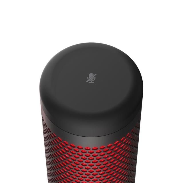 Настолен микрофон HyperX QuadCast, USB-А, 3.5 mm