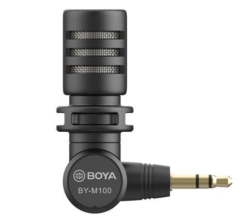 Микрофон BOYA BY-M100 компактен, 3.5mm жак