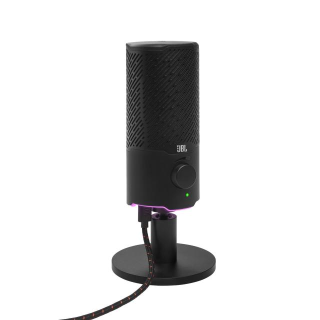 Настолен микрофон JBL Quantum Stream, USB, Черен
