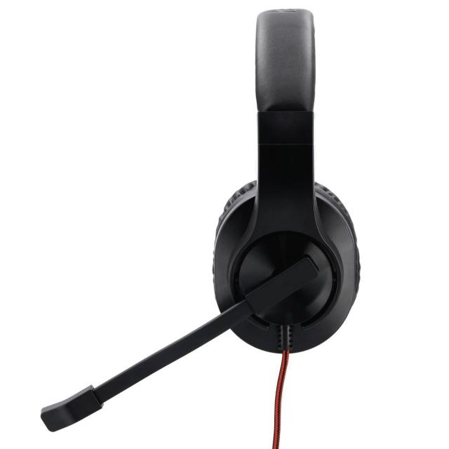 Слушалки HAMA HS-USB400, стерео, микрофон, USB, Черен