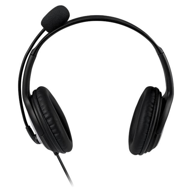 Слушалки Microsoft LifeChat LX-3000 Skype Certified, Микрофон, Черни 