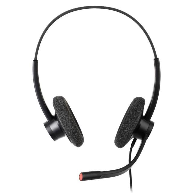 Слушалки Addasound EPIC 302 Duo, UC,USB, микрофон, Черни