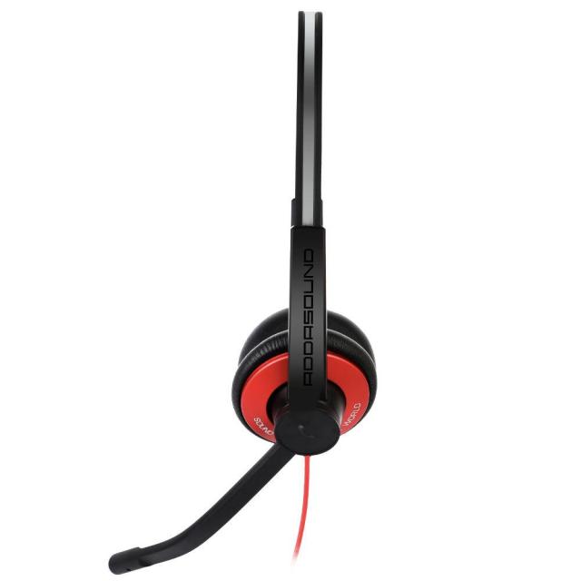 Слушалки с  Addasound EPIC 502 Duo, UC, черни, USB, 3,5 мм жак , микрофон, Черни