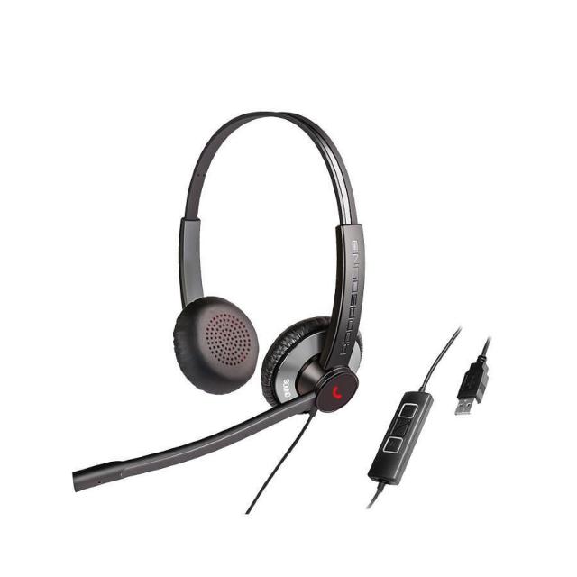 Слушалки Addasound EPIC 512 Duo, UC, микрофон USB, Черни