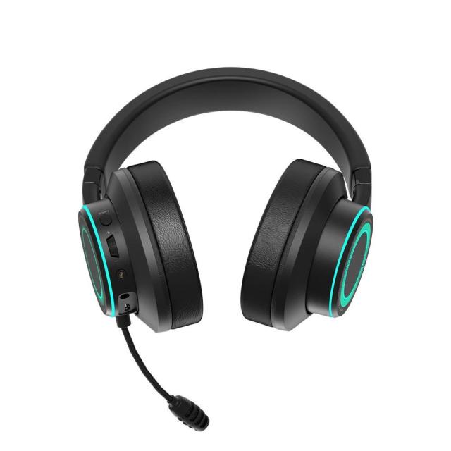 Слушалки Creative SXFI Gamer, микрофон, подсветка, Черни
