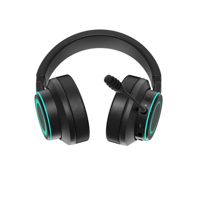 Слушалки Creative SXFI Gamer, микрофон, подсветка, Черни