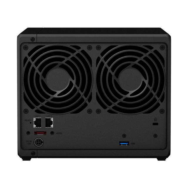Мрежов сторидж Synology DS920+, за 4 диска, до 64TB, 2.0GHz, 4GB, Гигабит, USB3.0