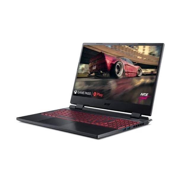 Лаптоп Acer Nitro 5, AN515-47-R0NL, AMD Ryzen 7 7735HS,15.6" FHD (1920x1080) IPS 144Hz SlimBezel, 16 GB DDR5 , 1024GB NVMe SSD, RTX 3050 4GB GDDR6, Cam&Mic.,WIFI 6E 2X2 BT5.2, Backlit kbd, No OS, Black