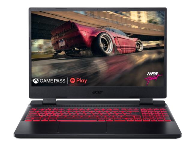 Лаптоп Acer Nitro 5, AN515-46-R5X8, AMD Ryzen 5 6600H (3.3GHz up to 4.5GHz,16MB),15.6" FHD 1920x1080) IPS 144Hz SlimBezel, 8 GB DDR5 , 1024GB NVMe SSD, RTX 3050 4GB GDDR6, Cam&Mic.,WIFI 6E 2X2 BT, Backlit kbd, No OS, Black