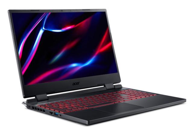 Лаптоп Acer Nitro 5, AN515-46-R5X8, AMD Ryzen 5 6600H (3.3GHz up to 4.5GHz,16MB),15.6" FHD 1920x1080) IPS 144Hz SlimBezel, 8 GB DDR5 , 1024GB NVMe SSD, RTX 3050 4GB GDDR6, Cam&Mic.,WIFI 6E 2X2 BT, Backlit kbd, No OS, Black