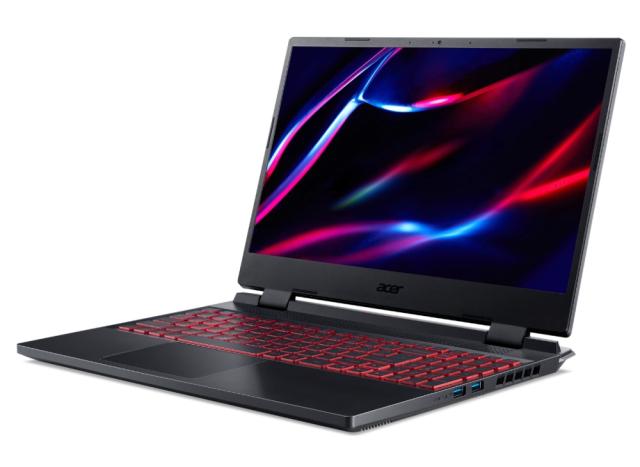 Лаптоп Acer Nitro 5, AN515-46-R5X8, AMD Ryzen 5 6600H (3.3GHz up to 4.5GHz,16MB),15.6" FHD 1920x1080) IPS 144Hz SlimBezel, 8 GB DDR5 , 1024GB NVMe SSD, RTX 3050 4GB GDDR6, Cam&Mic.,WIFI 6E 2X2 BT, Backlit kbd, No OS, Black