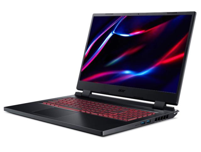 Лаптоп Acer Nitro 5, AN517-42-R3FW, AMD Ryzen 7 6800H (3.2GHz up to 4.7GHz,16MB),17.3" QHD (2560 x 1440) IPS 165Hz SlimBezel, 16GB DDR5 , 1024GB NVMe SSD, RTX 3060 6GB GDDR6, Cam&Mic.,WIFI 6E 2X2 BT, RGB Backlit kbd, Free DOS