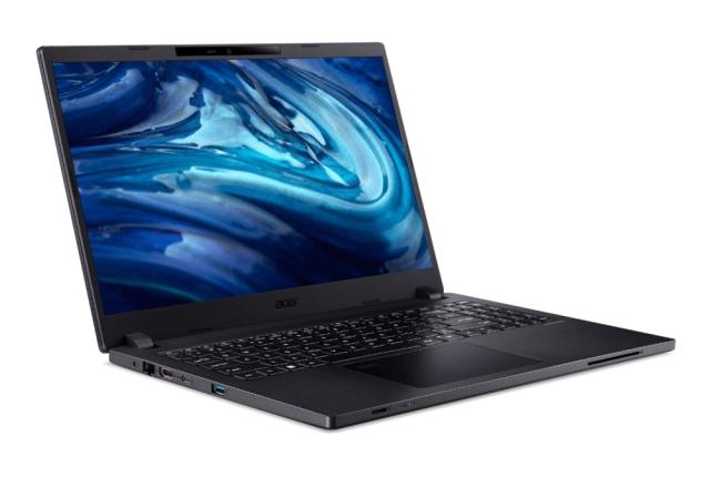 Лаптоп Acer Travelmate TMP215-54-30QN, Core i3 1215U (1.2GHz up to 4.40Ghz, 10MB), 15.6" FHD Acer ComfyView LED LCD, 8GB DDR4, 256GB NVMe SSD, HDD upgr kit, Intel UMA Graphics, HD camera with shutter, TPM 2.0, Micro SD card reader, Wi-Fi 6AX, BT 5.0,