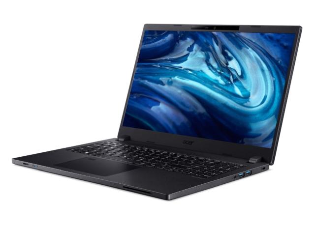Лаптоп Acer Travelmate TMP215-54-30QN, Core i3 1215U (1.2GHz up to 4.40Ghz, 10MB), 15.6" FHD Acer ComfyView LED LCD, 8GB DDR4, 256GB NVMe SSD, HDD upgr kit, Intel UMA Graphics, HD camera with shutter, TPM 2.0, Micro SD card reader, Wi-Fi 6AX, BT 5.0,