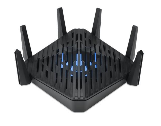 Рутер Acer Predator Connect W6 FF, 7800 Mbps, 2.4GHz/5GHz/6GHz, Wireless AX, 4x LAN1000, 1x WAN2500