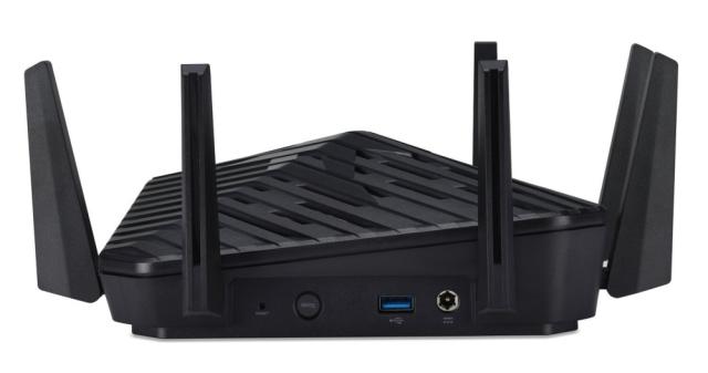 Рутер Acer Predator Connect W6 FF, 7800 Mbps, 2.4GHz/5GHz/6GHz, Wireless AX, 4x LAN1000, 1x WAN2500