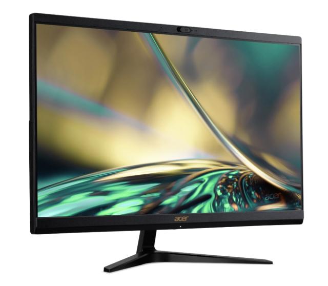 Настолен компютър - всичко в едно Acer Aspire C24-1700 23.8" FHD AiO, Intel Core i5-1235U (up to 4.40GHz, 12MB), 8GB DDR4,512GB SSD, no DVD, Intel Iris Xe Graphics, HDMI out, USB 3.2 gen 2, 2xUSB 3.2 gen 1, USB C, USB 2.0, RJ-45, WiFi AX & BT, Cam., 