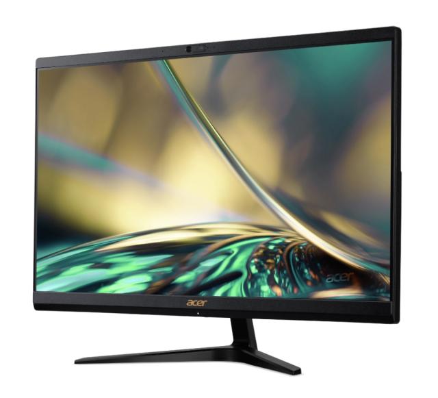 Настолен компютър - всичко в едно Acer Aspire C24-1700 23.8" FHD AiO, Intel Core i5-1235U (up to 4.40GHz, 12MB), 8GB DDR4,512GB SSD, no DVD, Intel Iris Xe Graphics, HDMI out, USB 3.2 gen 2, 2xUSB 3.2 gen 1, USB C, USB 2.0, RJ-45, WiFi AX & BT, Cam., 