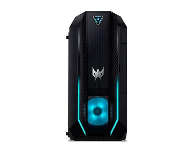 Настолен компютър Acer Predator PO3-630, Intel Core i5-11400F (up to 4.4GHz, 12MB), 8GB DDR4(max.64GB 3200MHz), 512GB SSD, NVIDIA GeForce RTX 3070 8GB GDDR6, 2*USB 2.0, 6*USB 3.2, GLAN,WiFi 6 & BT, 500W, Tempered Glass Side Panel,No OS+Acer Nitro RG2