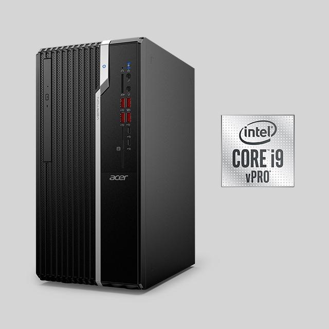 Настолен компютър Acer Veriton S2690G, Intel H610 chipset, Intel Core i3-12100 (up to 4.30GHz, 12MB), 8GB DDR4 3200MHz, 256GB SSD, DVD-RW, Intel UHD Graphics, Keyboard & Mouse USB, HDMI, DP,VGA, 4xUSB 3.2, 4xUSB 2.0, RJ-45, 180W (80PLUS Bronze), NO O