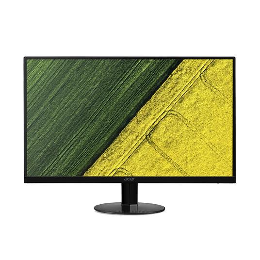 Монитор Acer SA220QAbi, 21.5" Wide IPS, Anti-Glare, ZeroFrame, 4 ms, 100M:1, 250 cd/m2, 1920x1080 FullHD, VGA, HDMI, Black