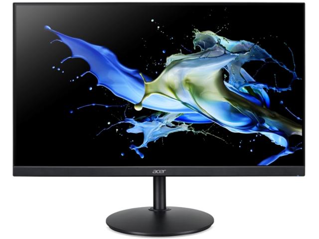 Монитор Acer CBA242YAbmirx, 23.8" VA LED 1920x1080 FHD, Anti-Glare, ZeroFrame, FreeSync  1ms (VRB), Fliker-Less, 100M:1, 250nits, 75Hz, VGA, HDMI, Audio out, 2x2W stereo speakers, Tilt, Black