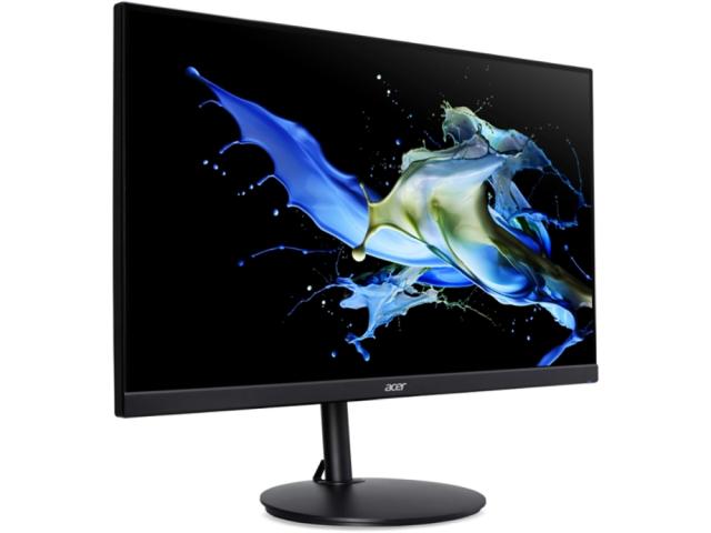Монитор Acer CBA242YAbmirx, 23.8" VA LED 1920x1080 FHD, Anti-Glare, ZeroFrame, FreeSync  1ms (VRB), Fliker-Less, 100M:1, 250nits, 75Hz, VGA, HDMI, Audio out, 2x2W stereo speakers, Tilt, Black