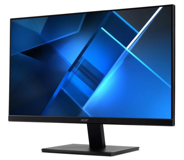 Монитор Acer V247YAbi, 23.8'', VA, 1920x1080, Anti-Glare, ZeroFrame, 4ms, 75Hz, 100M:1, 250cd/m2, VGA, HDMI, Adaptive Sync, BlueLight Shield, VisionCare, Black