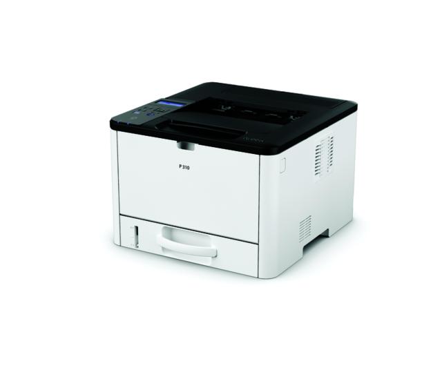 Лазерен принтер RICOH P310, USB 2.0, LAN, A4, 32 ppm, Стартов тонер 1000 стр.