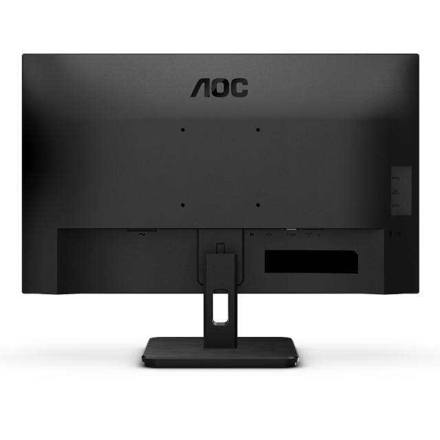 Монитор AOC 24E3UM 23.8" VA WLED, 1920x1080@75Hz, 4ms,  300cd m/2, 3000:1, AdaptiveSync, FlickerFree, Low Blue Light, 2Wx2, Tilt, D-SUB, HDMI, DP, USB hub