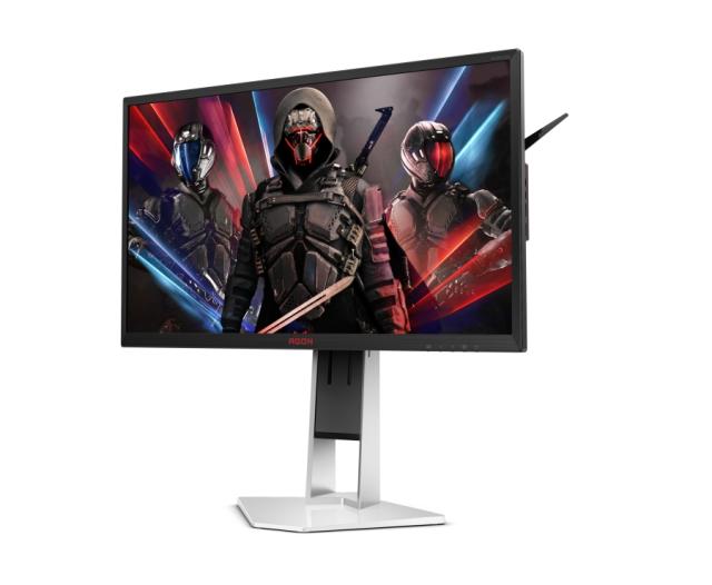Монитор AOC AG251FZ2E, 24.5" TN WLED, 1920x1080@240Hz, 1ms GtG, 0.5ms MPRT, 400 cd/m2, 1000:1, 80M:1 DCR, FreeSync Premium, FlickerFree, Low Blue Light, 3Wx2, Tilt, Height Adjust, Pivot, Swivel, D-SUB, DVI, 2xHDMI, DP, USB hub