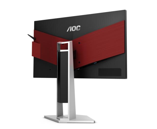 Монитор AOC AG251FZ2E, 24.5" TN WLED, 1920x1080@240Hz, 1ms GtG, 0.5ms MPRT, 400 cd/m2, 1000:1, 80M:1 DCR, FreeSync Premium, FlickerFree, Low Blue Light, 3Wx2, Tilt, Height Adjust, Pivot, Swivel, D-SUB, DVI, 2xHDMI, DP, USB hub