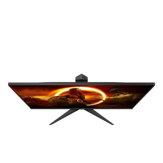 Монитор AOC 27G2SPU/BK, 27" IPS WLED, 1920x1080@165Hz, 4ms GtG, 1ms MPRT, 250cd/m2, 1000:1, DCR 80M:1, AdaptiveSync, FlickerFree, Low Blue Light, 2Wx2, Tilt, Height Adjust, Pivot, Swivel, D-SUB, 2xHDMI, DP, USB hub