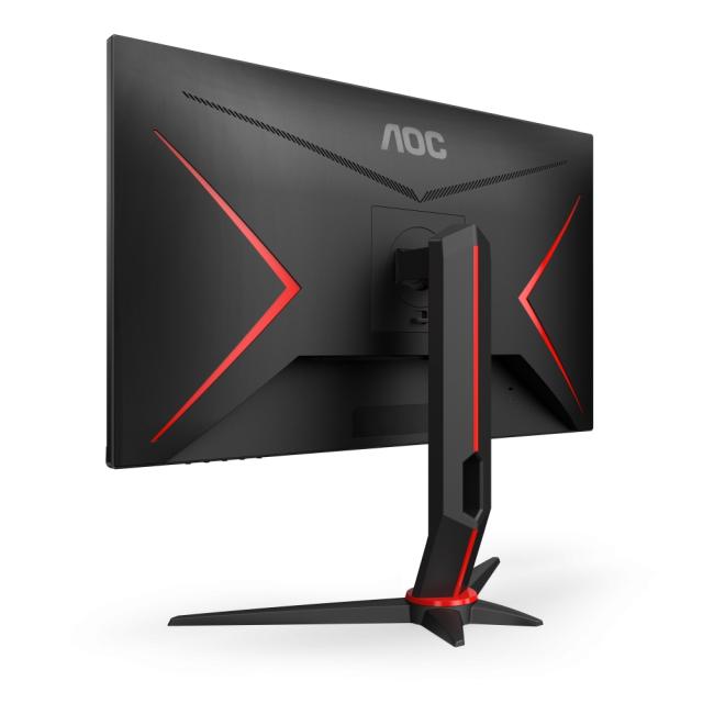 Монитор AOC 27G2SPU/BK, 27" IPS WLED, 1920x1080@165Hz, 4ms GtG, 1ms MPRT, 250cd/m2, 1000:1, DCR 80M:1, AdaptiveSync, FlickerFree, Low Blue Light, 2Wx2, Tilt, Height Adjust, Pivot, Swivel, D-SUB, 2xHDMI, DP, USB hub