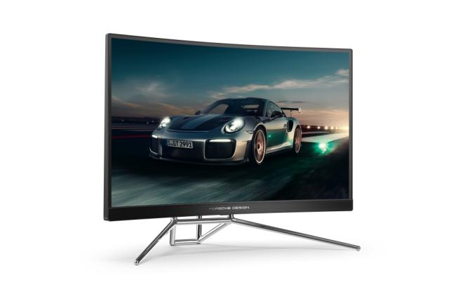 Монитор AOC PD27, 27" VA WLED, Curved 1000R, 2560x1440@240Hz, 1ms GtG, 0.5ms MPRT, 550cd m/2, 2500:1, DCR 80M:1, AdaptiveSync, FlickerFree, Low Blue Light, 5Wx2, Tilt, Height Adjust, Swivel, 2xHDMI, 2xDP, USB hub
