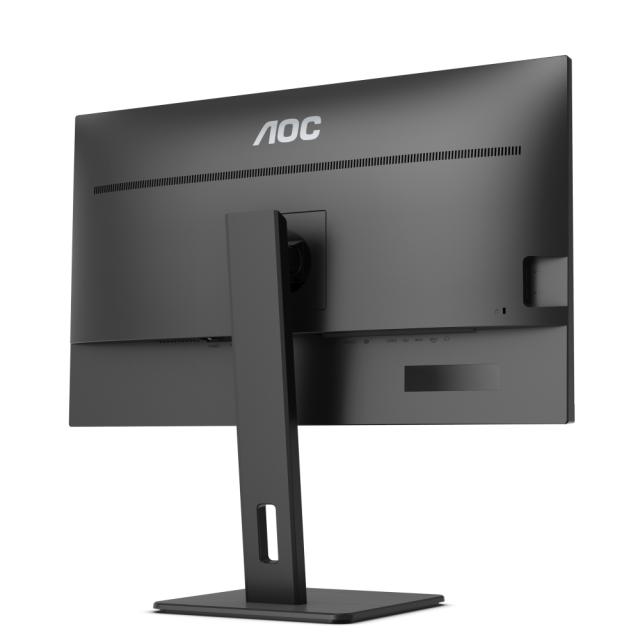 Монитор AOC Q32P2CA, 31.5" IPS WLED, 2560x1440@75Hz, 4ms GtG, 250cd/m2, 1200:1, DCR 50M:1, AdaptiveSync, FlickerFree, Low Blue Light, 3Wx2, Tilt, Height Adjust, Pivot, Swivel, 2xHDMI, DP, USB hub
