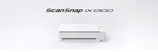 Документен скенер Fujitsu ScanSnap iX1300, ADF, 30 ppm, 600 dpi, USB, WiFi