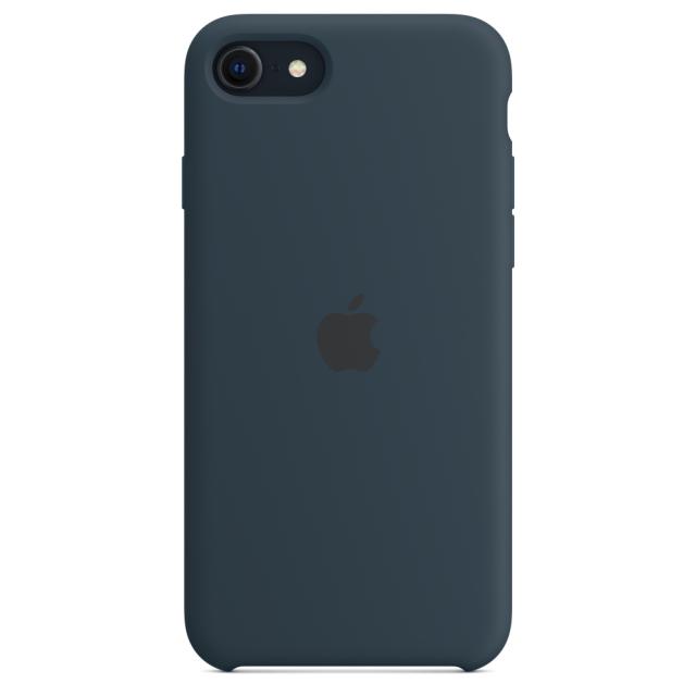 Калъф Apple iPhone SE3 Silicone Case - Abyss Blue