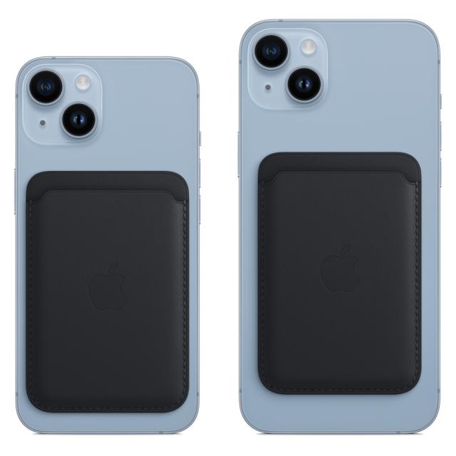 Калъф Apple iPhone Leather Wallet with MagSafe - Forest Green