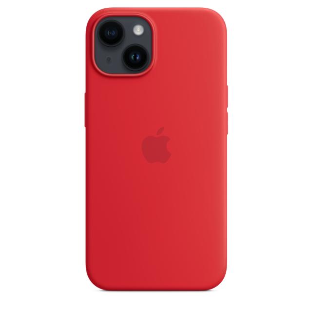 Калъф Apple iPhone 14 Silicone Case with MagSafe - (PRODUCT)RED