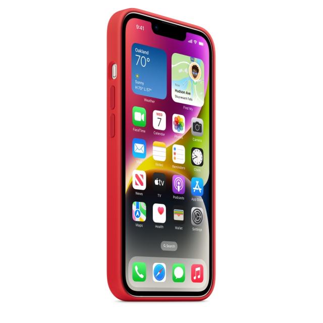 Калъф Apple iPhone 14 Silicone Case with MagSafe - (PRODUCT)RED