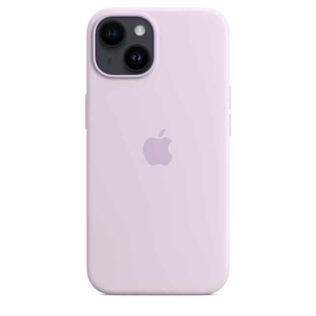 Калъф Apple iPhone 14 Silicone Case with MagSafe - Lilac