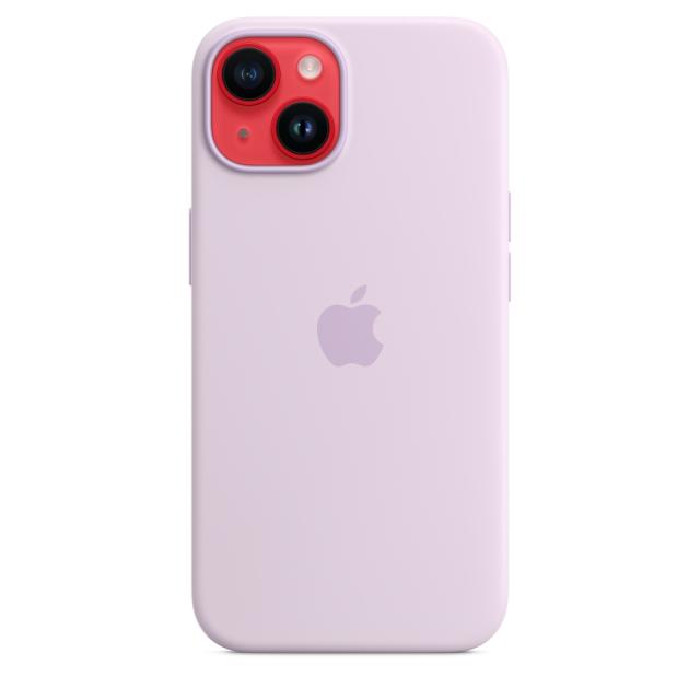 Калъф Apple iPhone 14 Silicone Case with MagSafe - Lilac