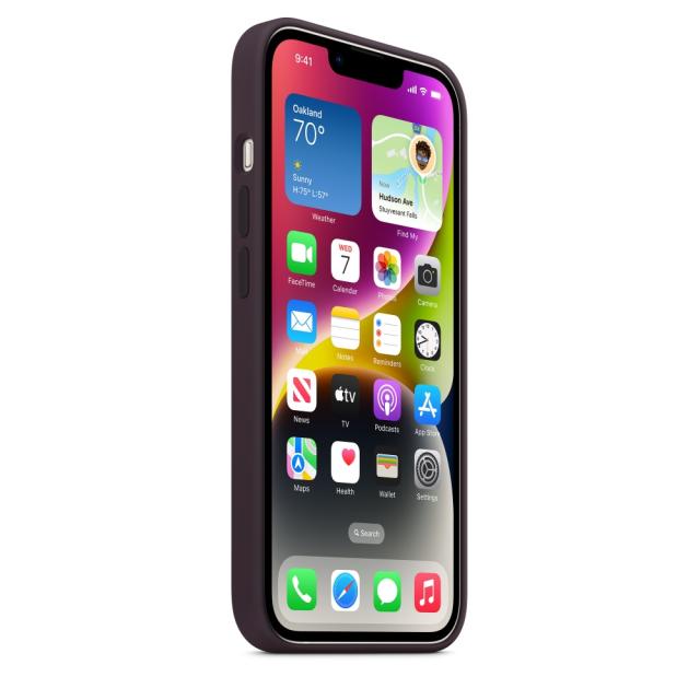 Калъф Apple iPhone 14 Silicone Case with MagSafe - Elderberry