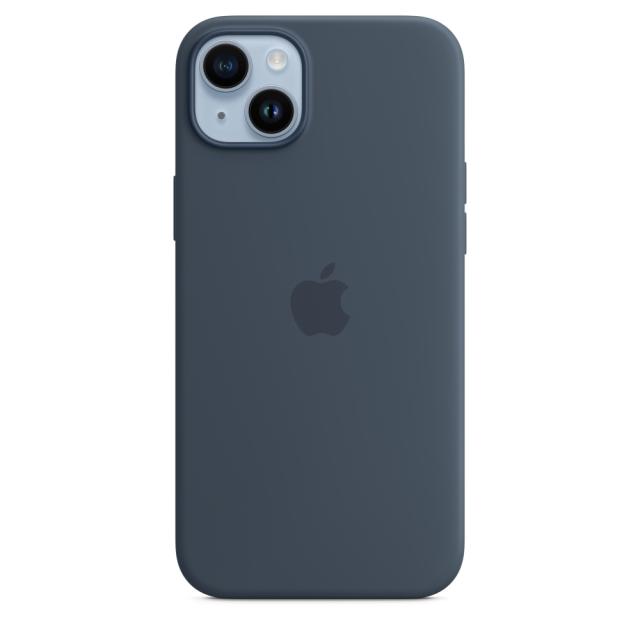 Калъф Apple iPhone 14 Plus Silicone Case with MagSafe - Storm Blue