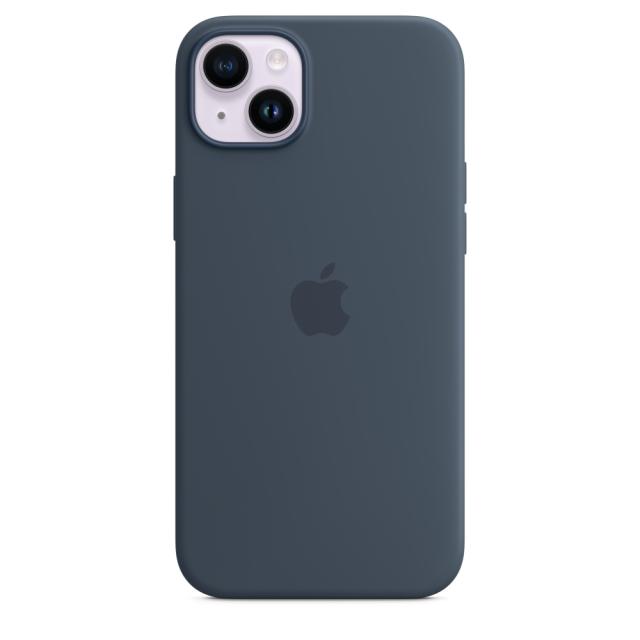 Калъф Apple iPhone 14 Plus Silicone Case with MagSafe - Storm Blue