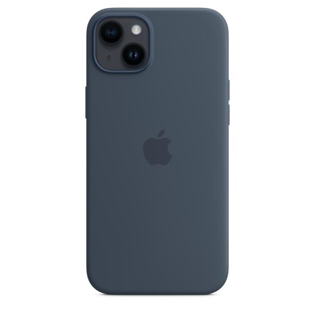 Калъф Apple iPhone 14 Plus Silicone Case with MagSafe - Storm Blue