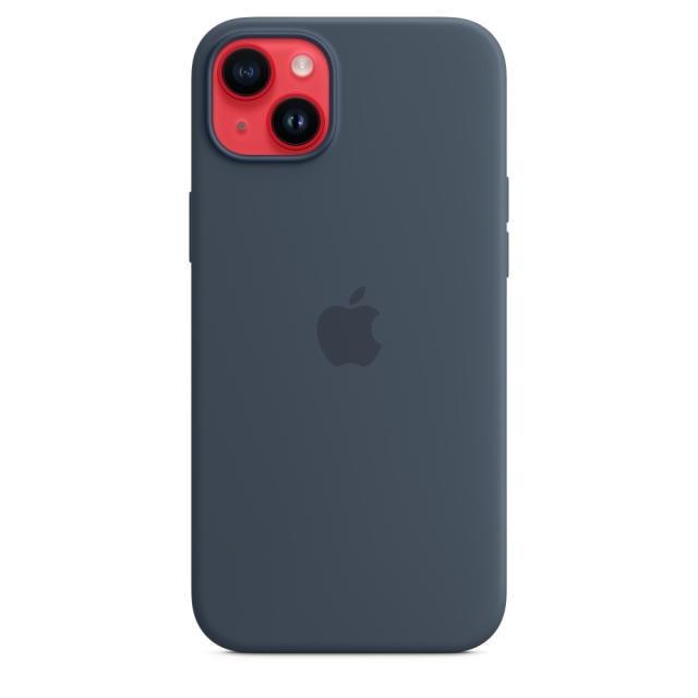 Калъф Apple iPhone 14 Plus Silicone Case with MagSafe - Storm Blue
